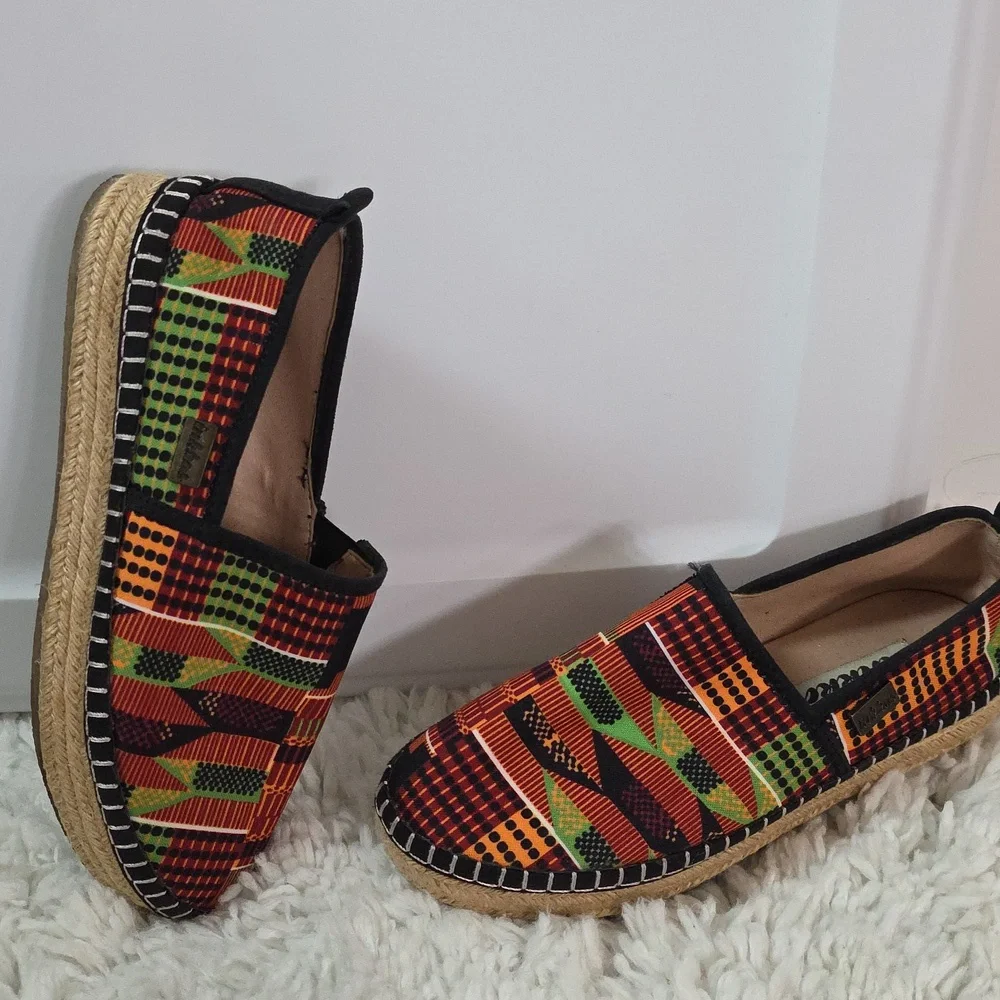 Inkkas Multicolor Espadrille Slip-Ons